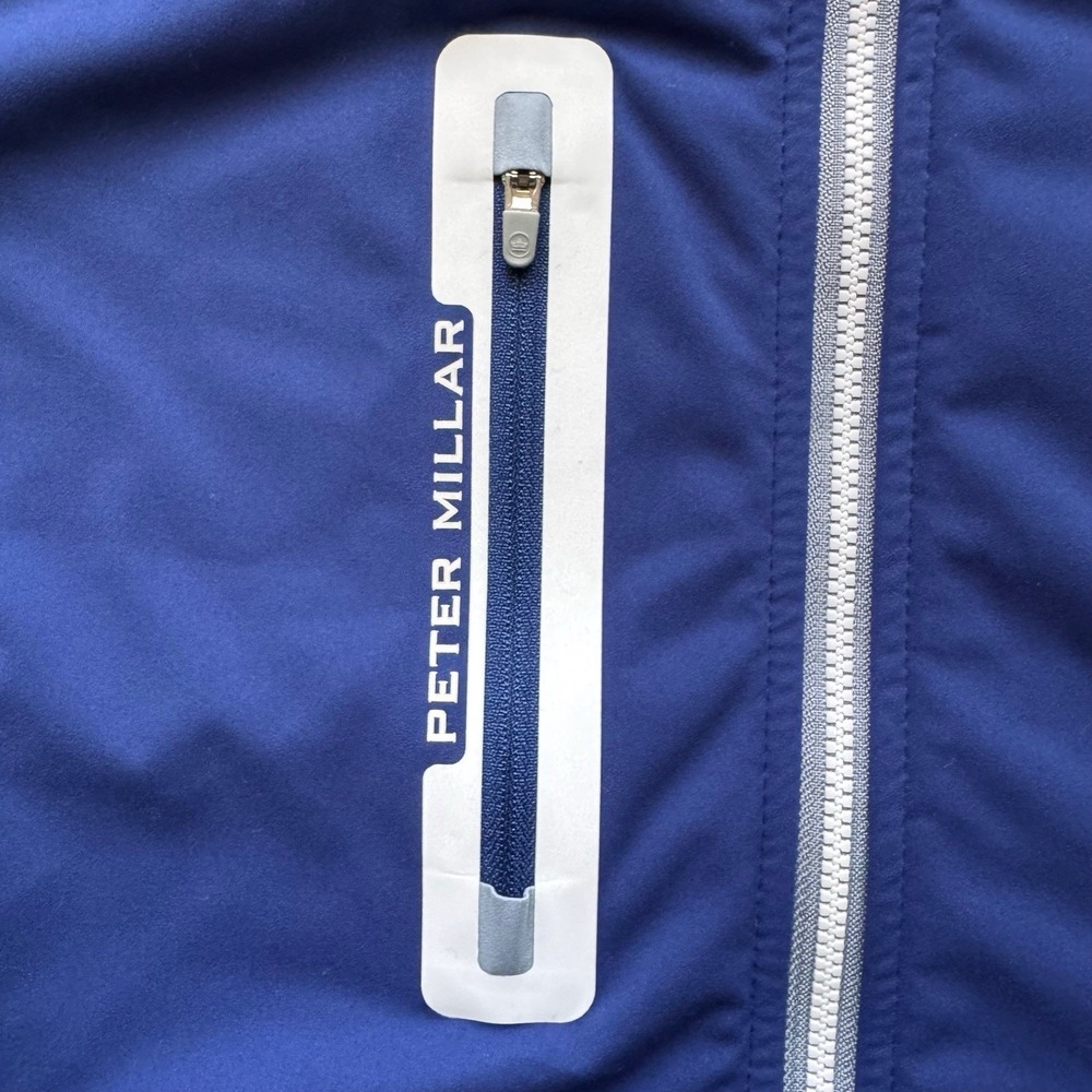 Peter Millar Hyperlight Fuse Hybrid Full Zip Golf Vest Men's XL Blue Performance - Picture 6 of 16